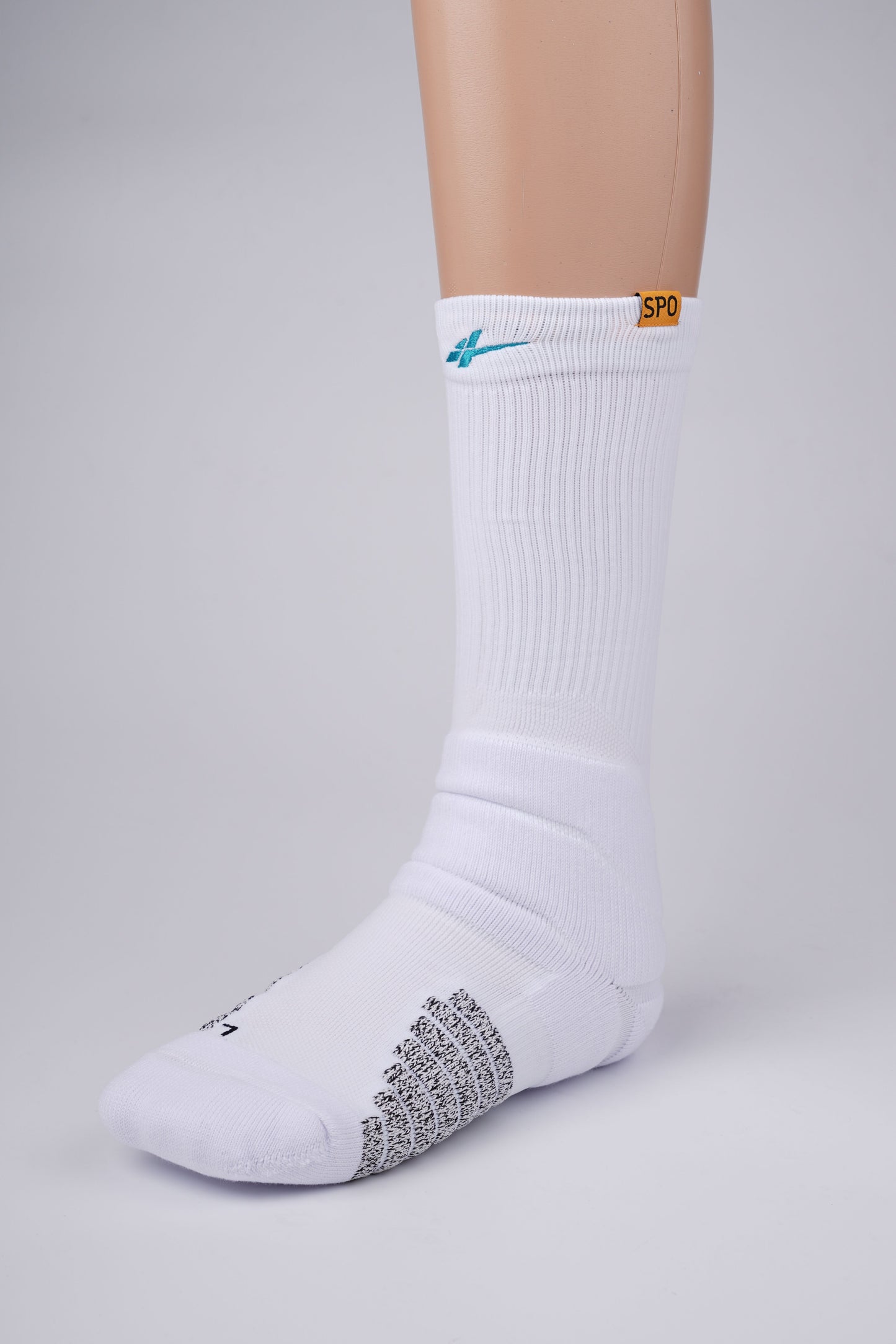 SPO Pro Staff  High Socks White & Blue