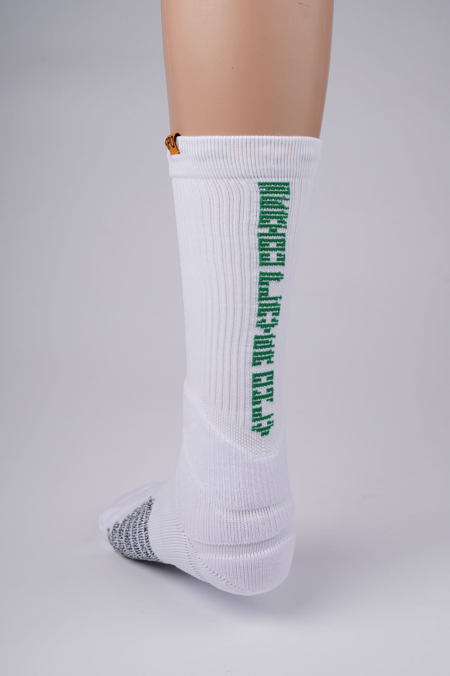 SPO Pro Staff High Socks White & Green