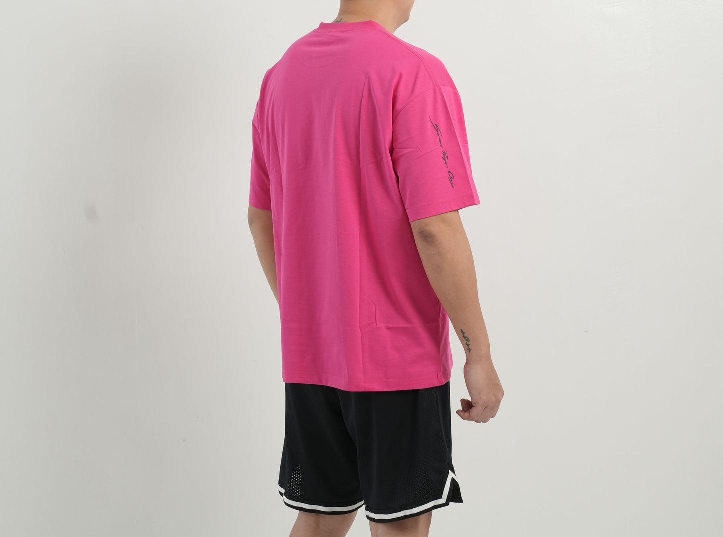 SPO Essentials Oversized Shirt (Rose Pink)