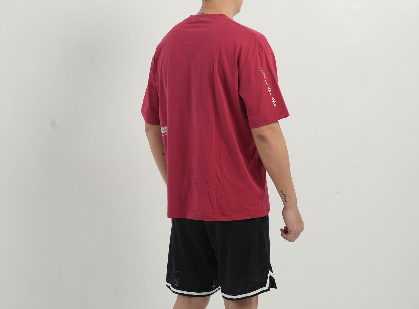 SPO Essentials Oversized Shirt (Red)