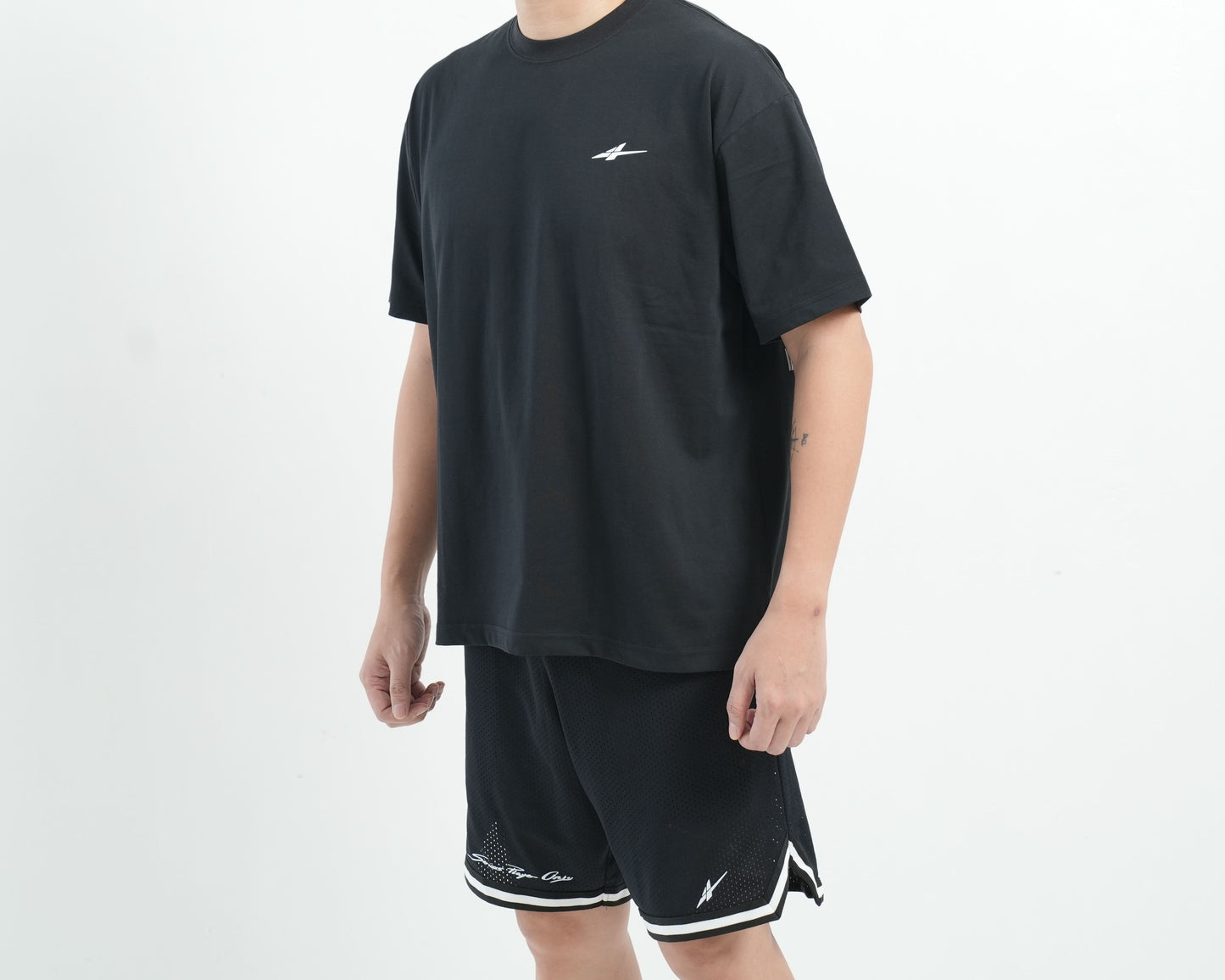 SPO Essentials Oversized Shirt (Black)