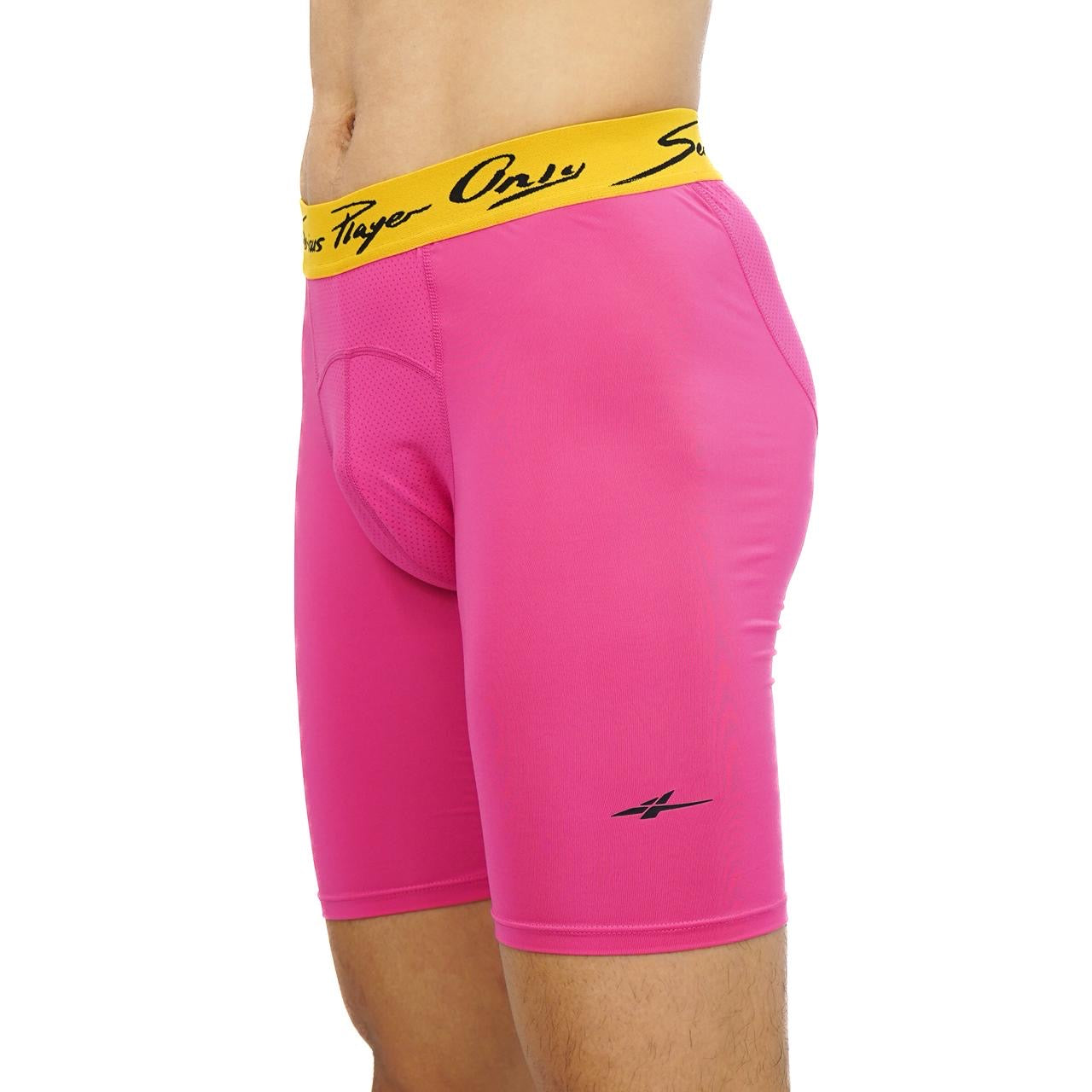 Serious Player Only Pro 1/4 Length Compression Shorts