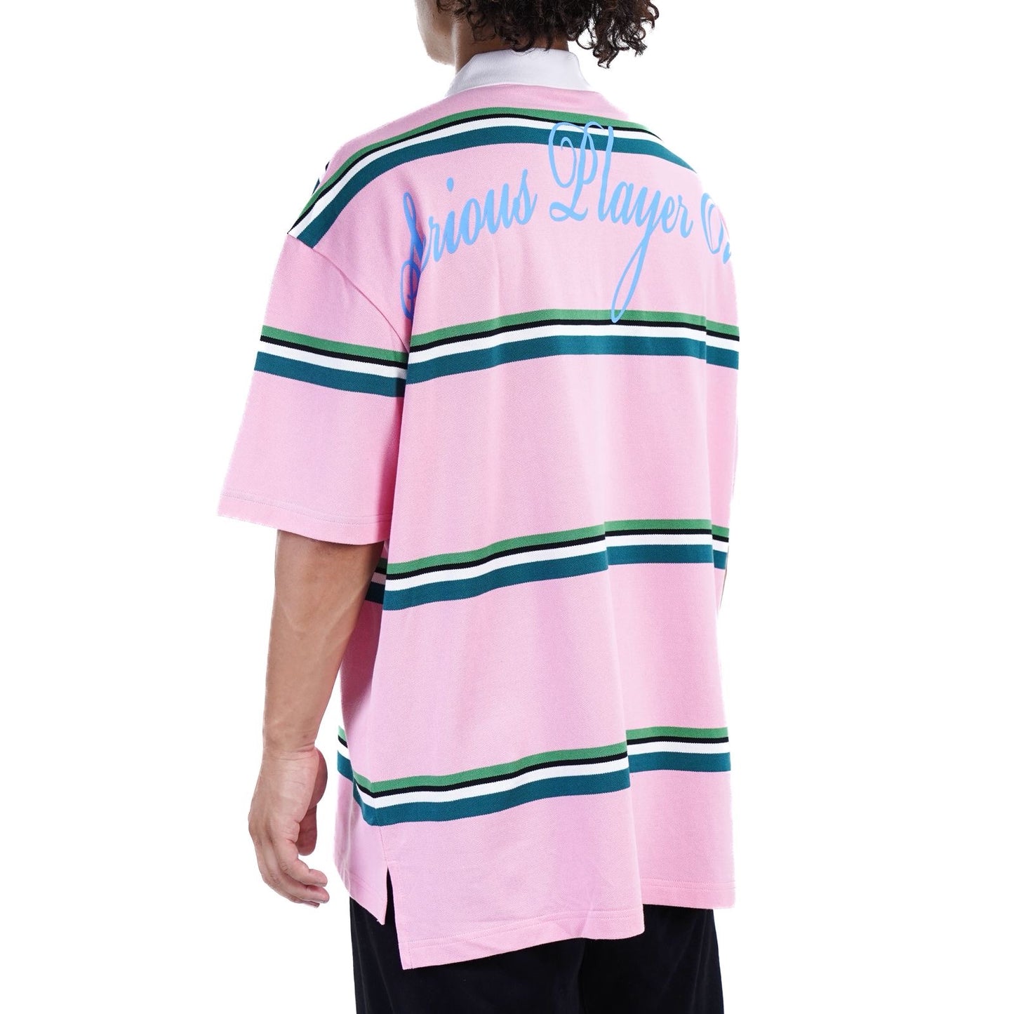 Serious Player Only Oversized Polo Shirt