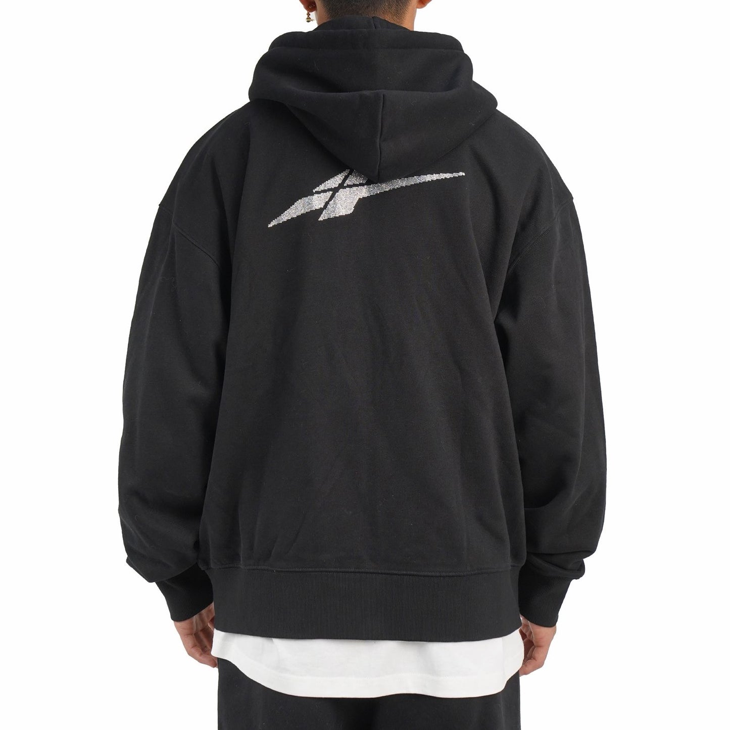 Serious Player Only  Zip-up Hoodie Diamond (Black)