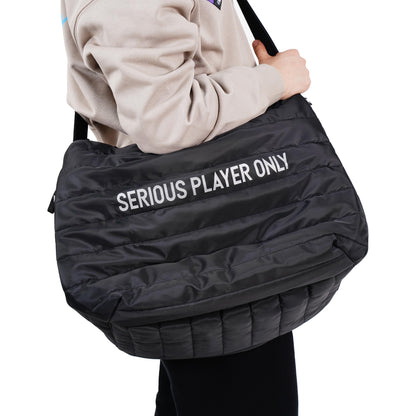 Serious Player Only Shoulder Quilted Bag
