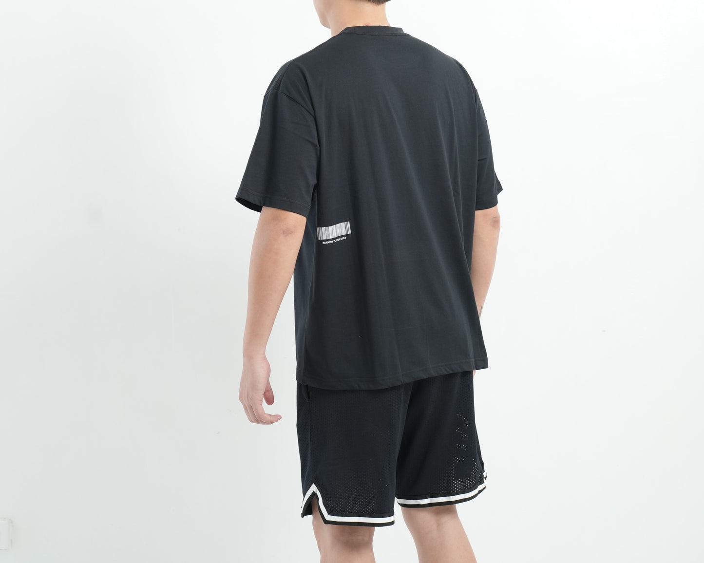 SPO Essentials Oversized Shirt (Black)