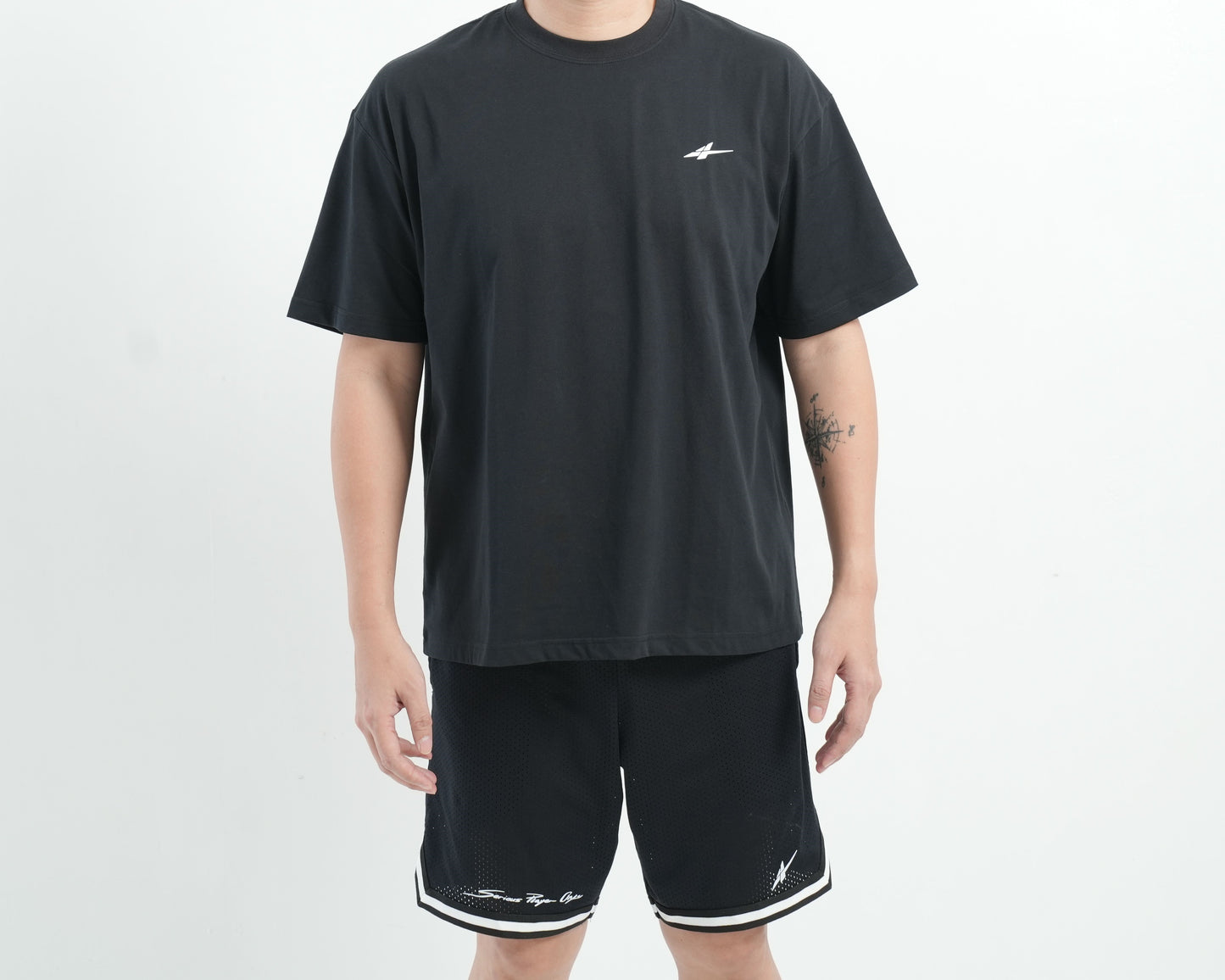 SPO Essentials Oversized Shirt (Black)