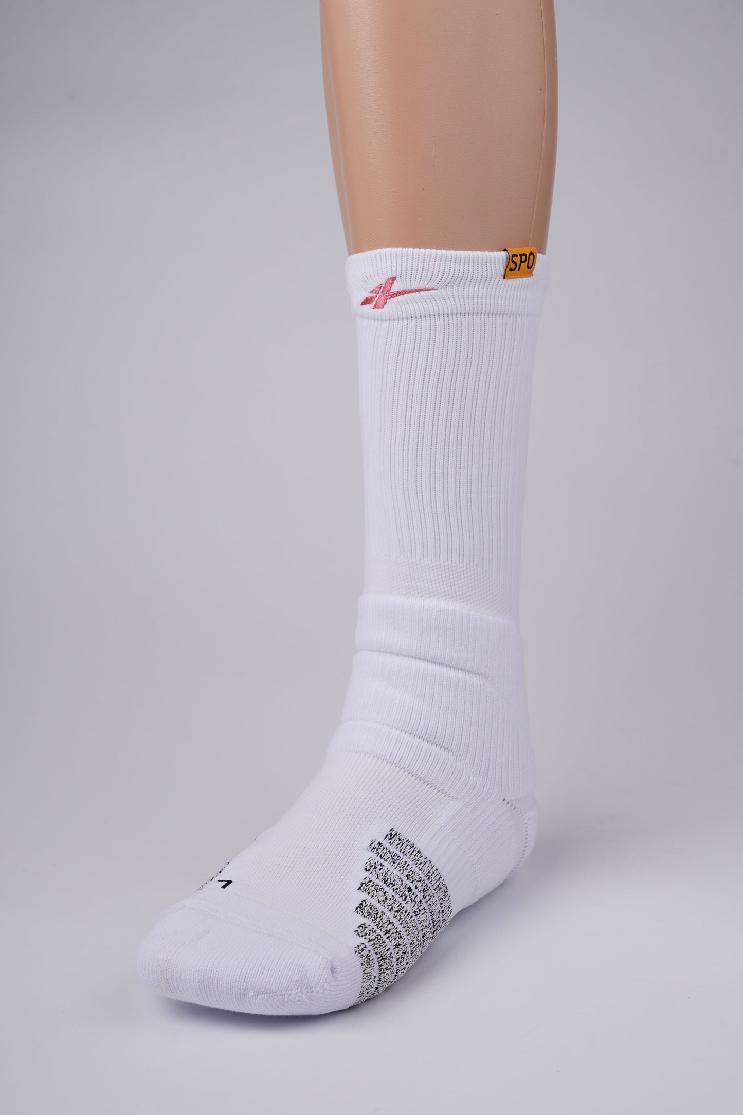 SPO Pro Staff High  Socks White & Pink