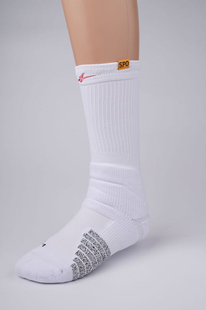 SPO Pro Staff High  Socks White & Pink