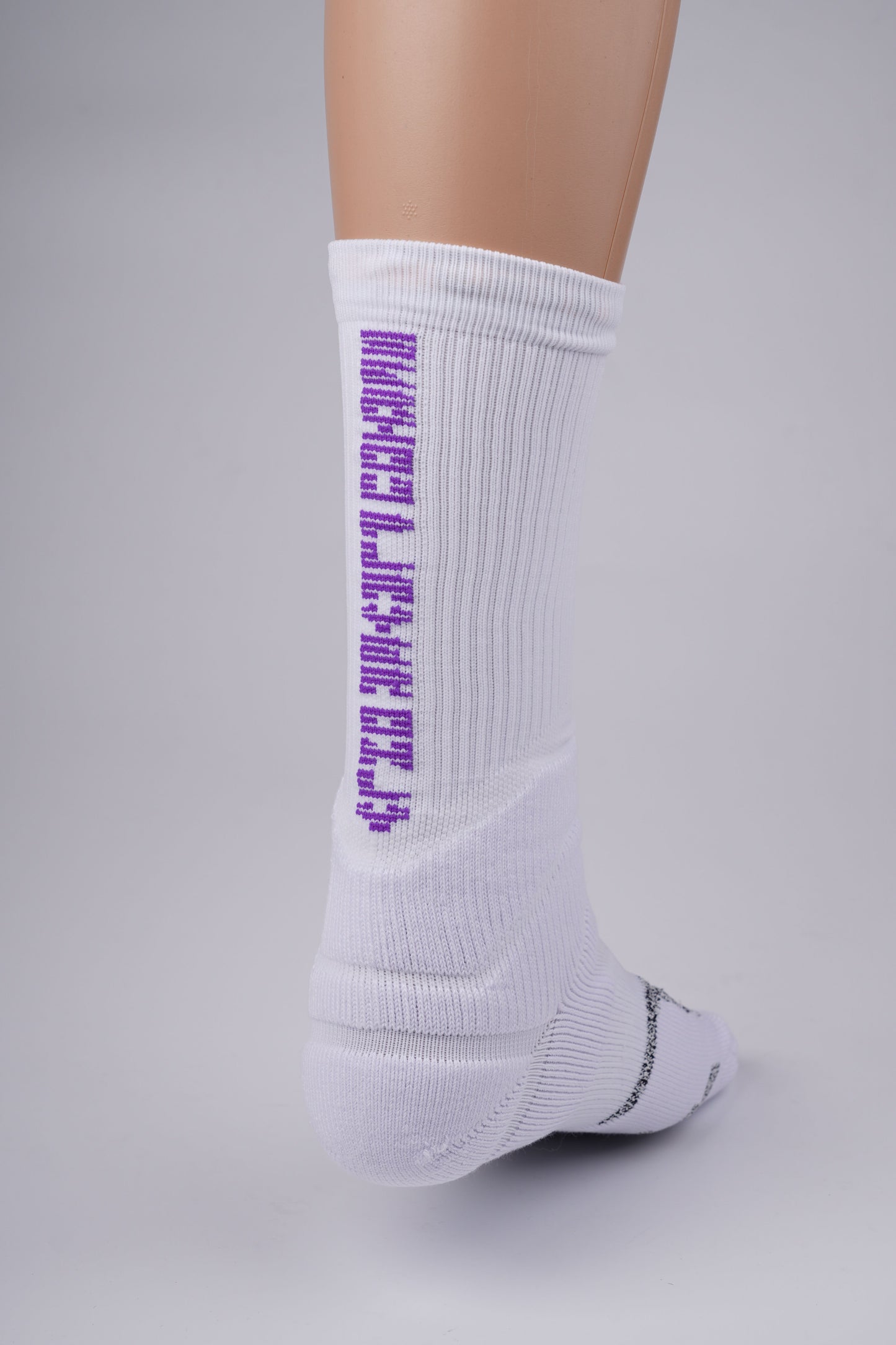 SPO Pro Staff High  Socks White & Purple